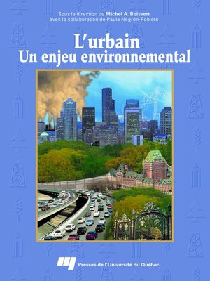 cover image of L' urbain. Un enjeu environnemental